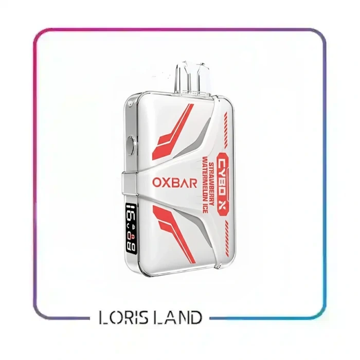 پاد یکبار مصرف هندونه توت فرنگی یخ اوکس بار 20 هزار پاف